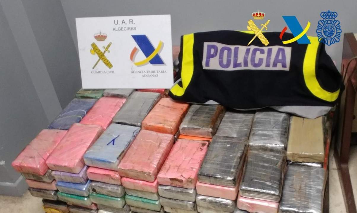 CocaÃƒÆ’Ã‚Â­na intervenida en Algeciras