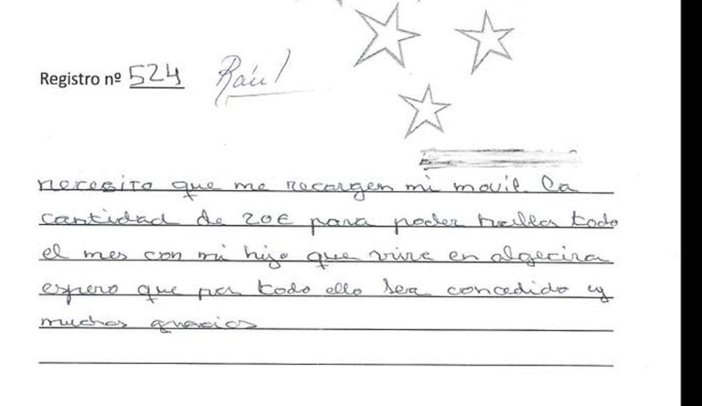 Carta de RaÃºl