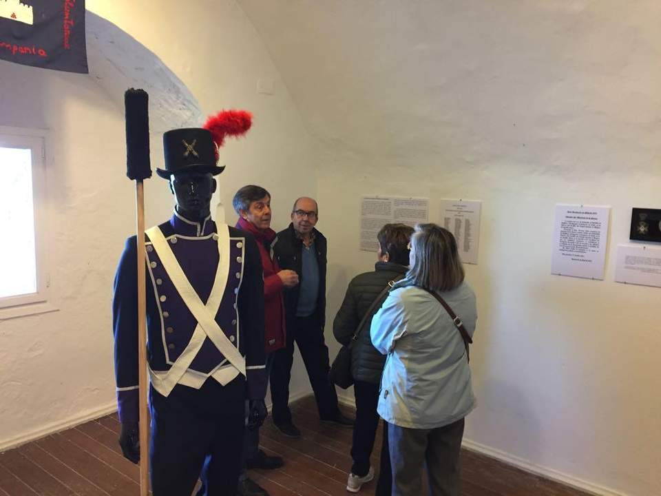 ExposiciÃ³n en el Baluarte de Candelaria. 