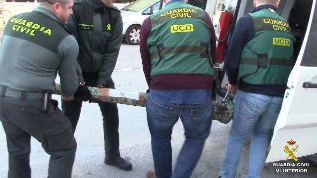 OperaciÃ³n Versos de la Guardia Civil en CÃ¡diz