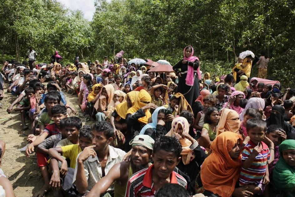 Refugiados rohingya.