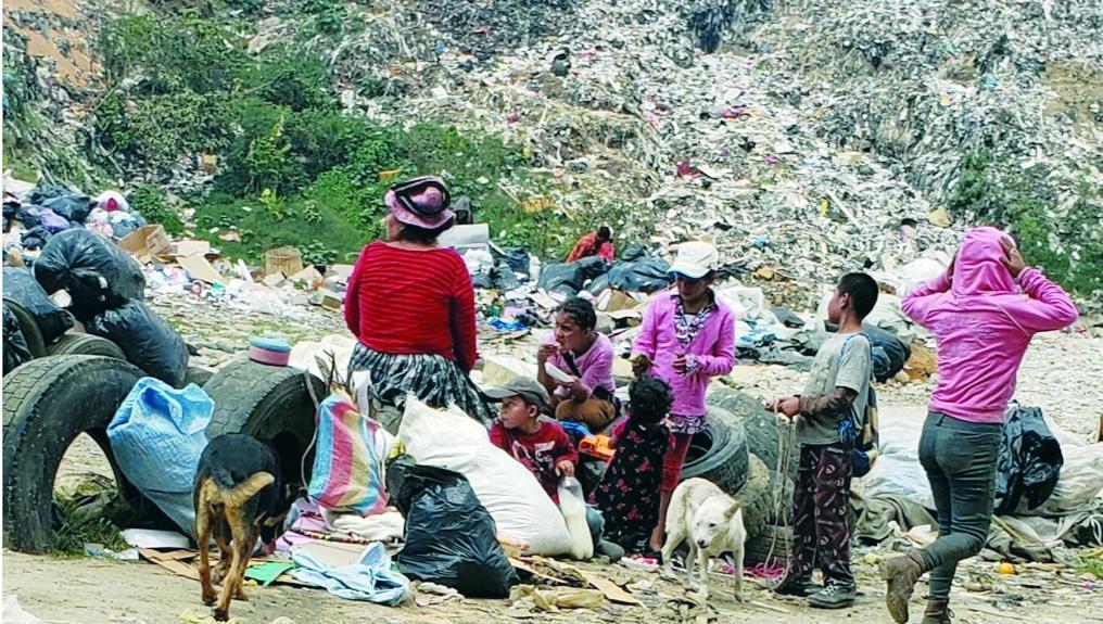 Los vertederos de Guatemala.