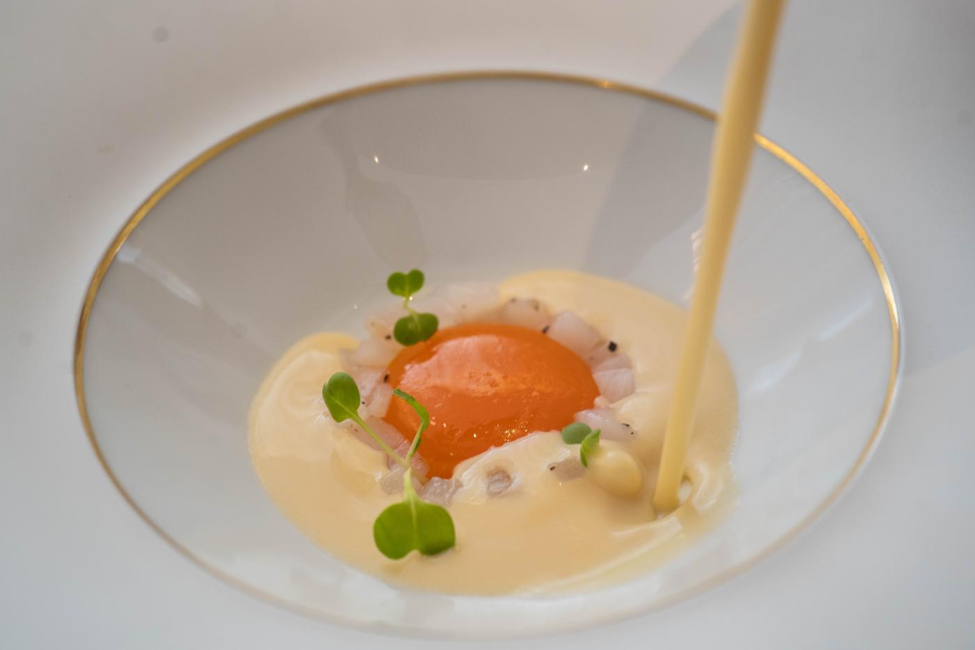Potage y panceta ibÃ©rica de choco. LÃº Cocina y Alma