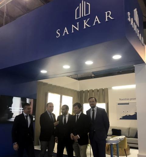 Bendodo en el stand de Grupo Sankar.