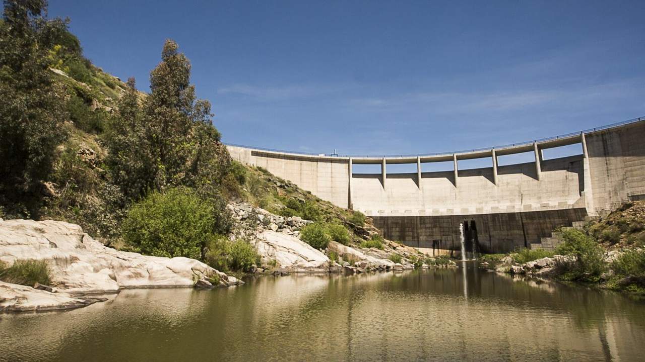 Embalse de Melonares.