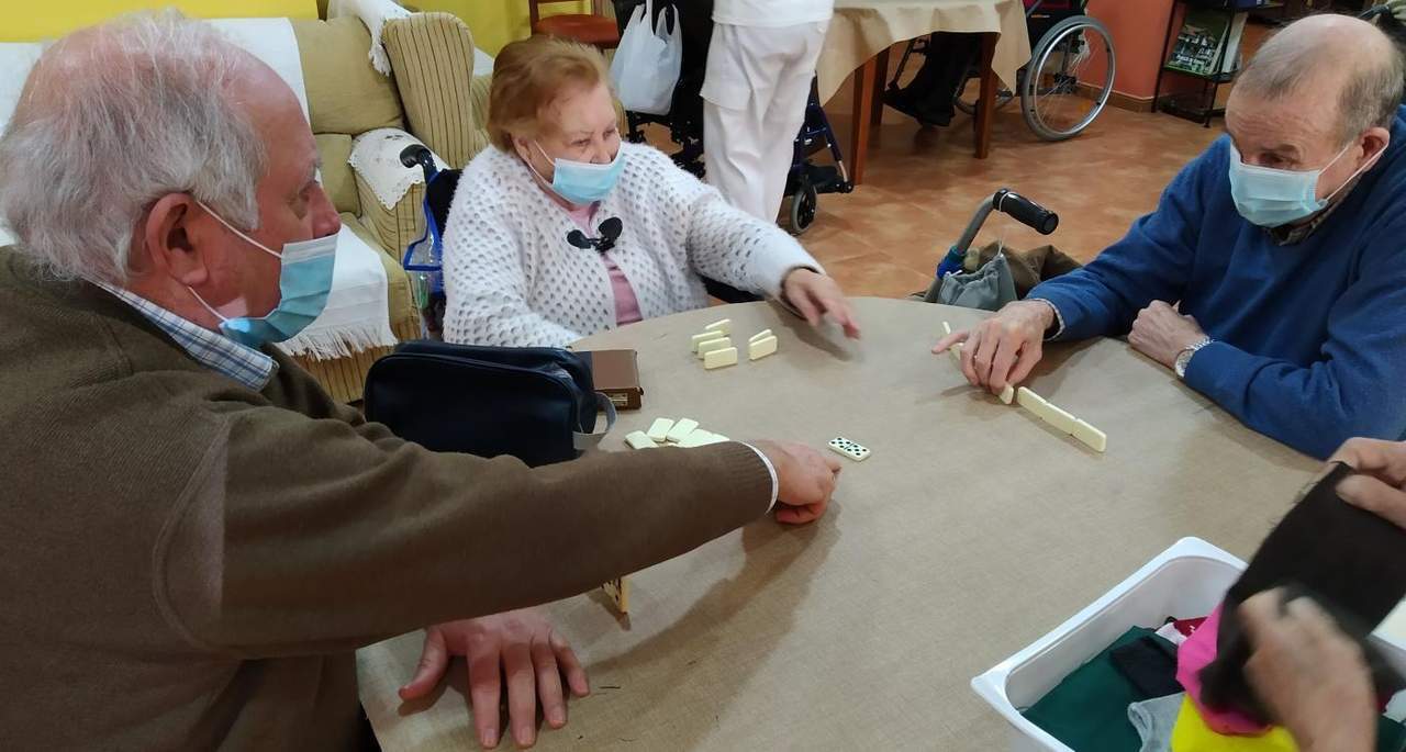 Las actividades en los centros de día.