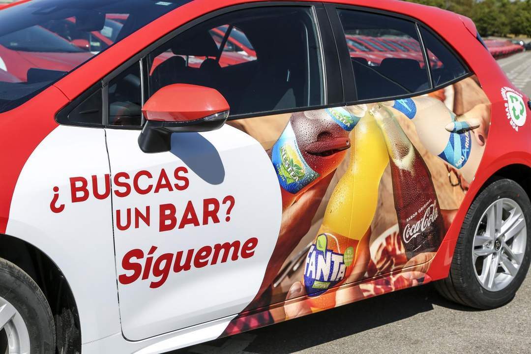 Flota comercial de Coca-Cola.