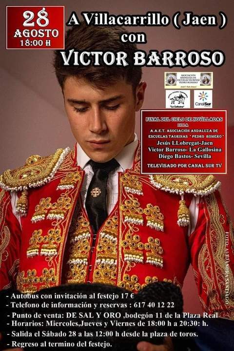 ACOMPAÑA A VÍCTOR BARROSO.