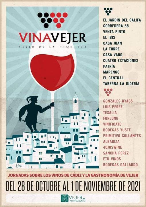 Cartel de Vina Vejer.