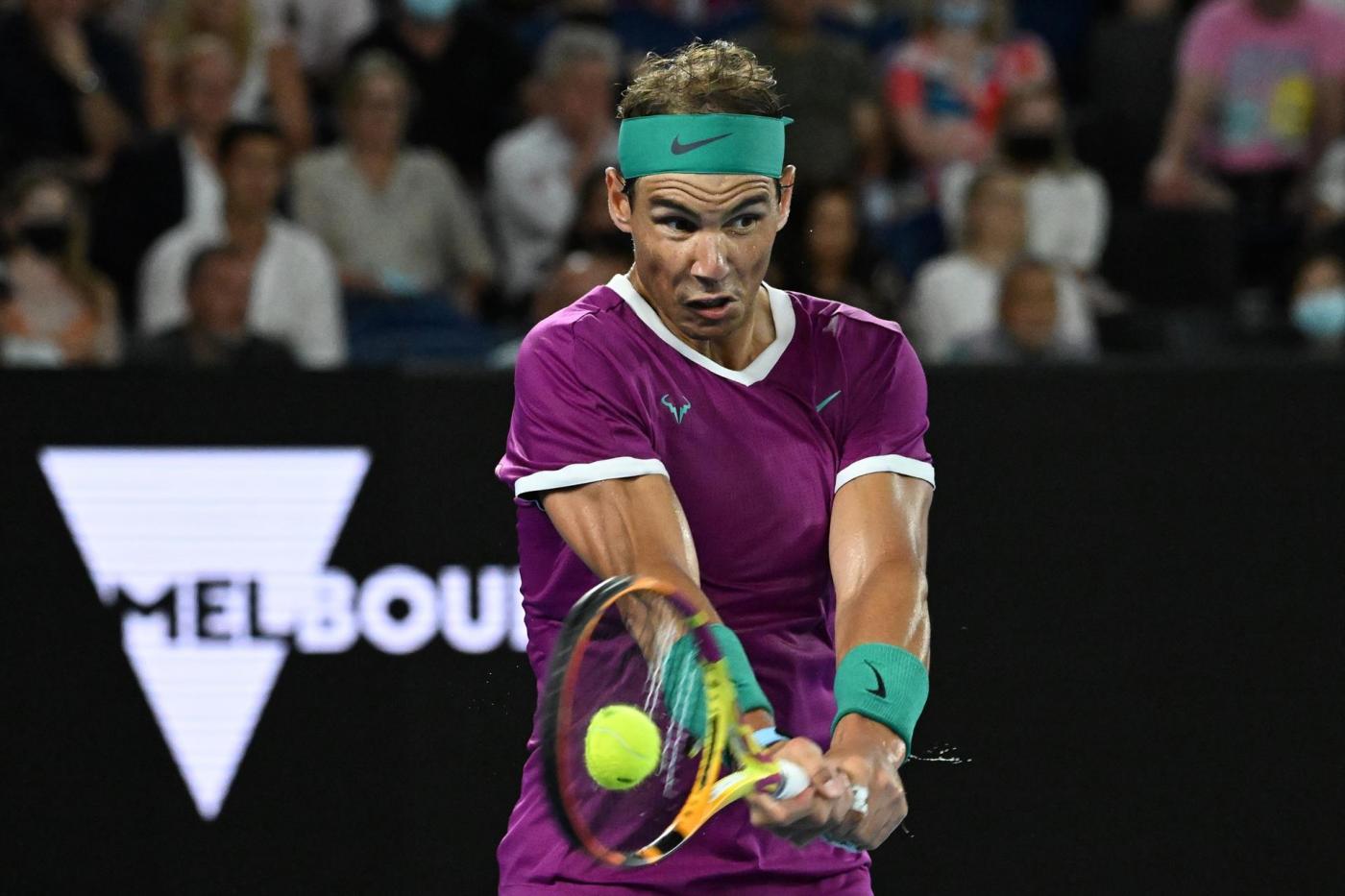 Rafa Nadal, en la final del Open de Australia.