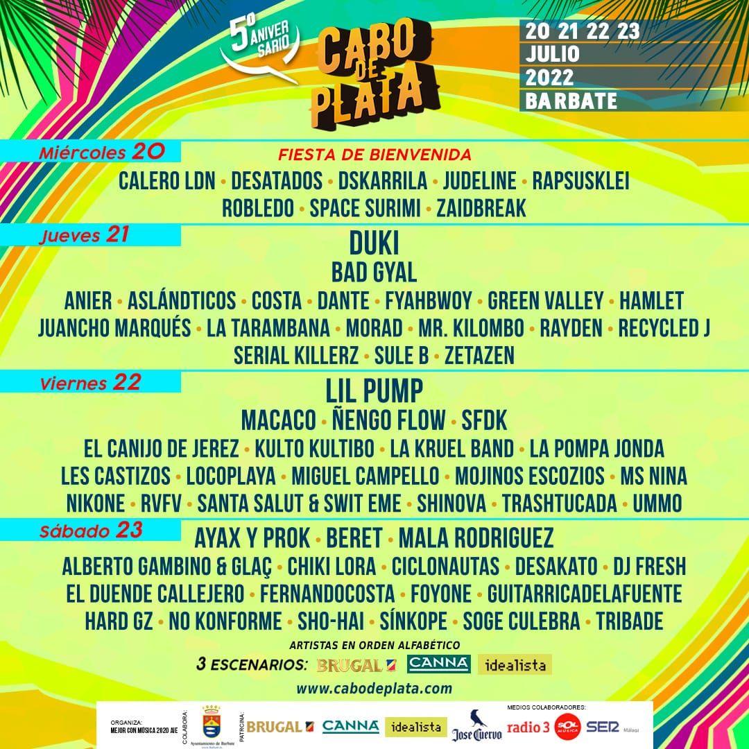 Festival Cabo Plata.