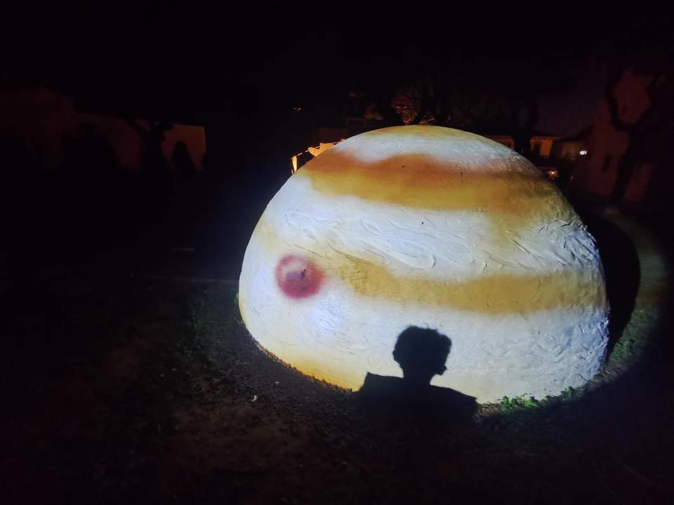 Inauguración del Parque de los Planetas y el Observatorio Astronómico.