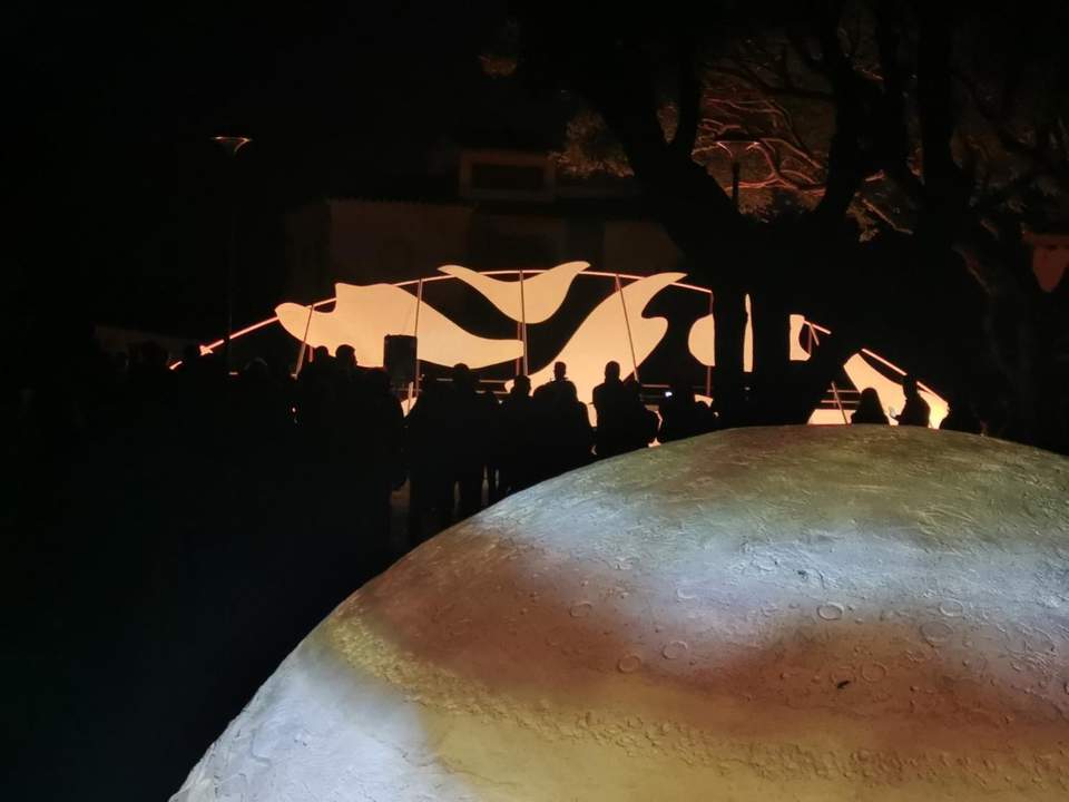 Inauguración del Parque de los Planetas y el Observatorio Astronómico.