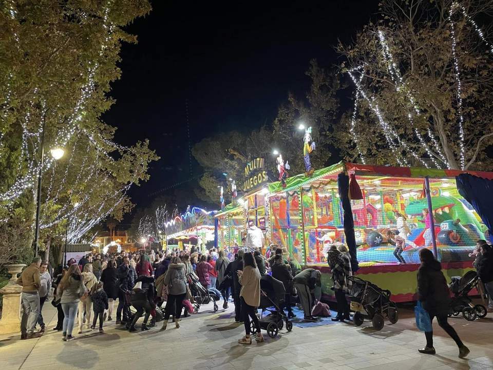 Ambiente en el Paseo de los Álamos. 