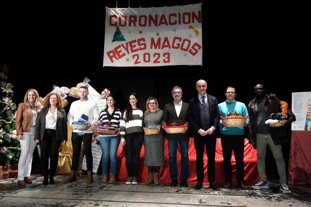 Un momento de la coronación.