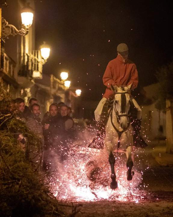 Luminarias de Alosno.