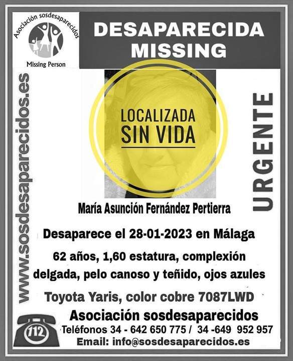 Desactivación de la alerta.