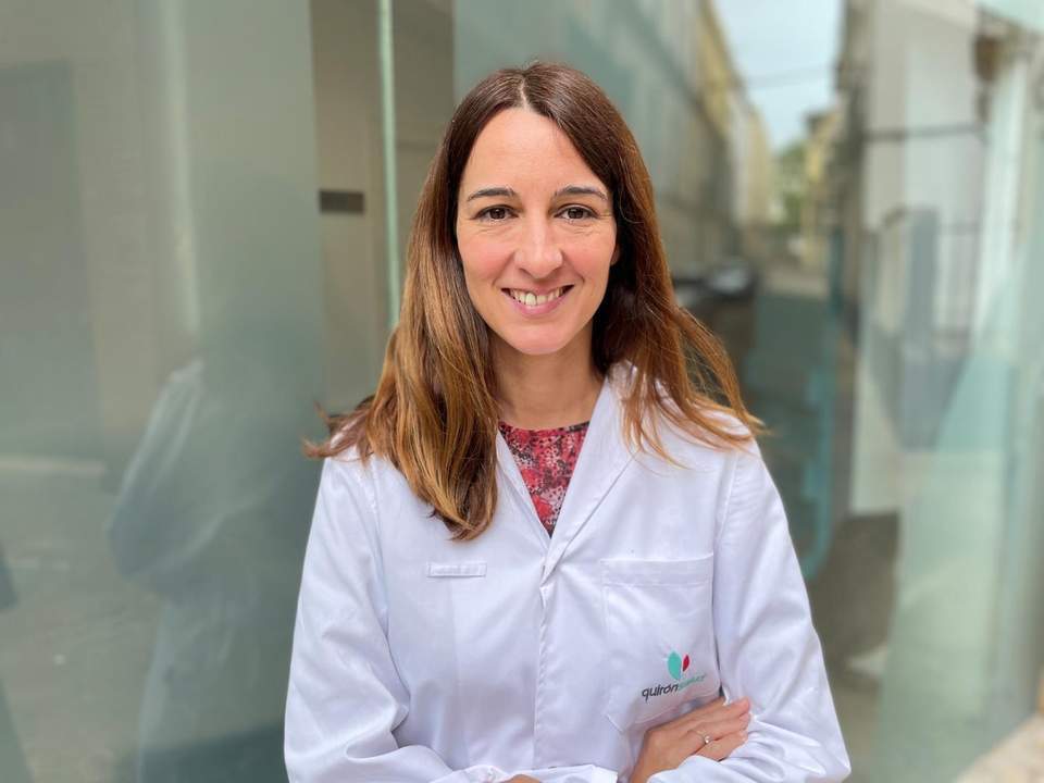 La doctora Araceli Corrales.
