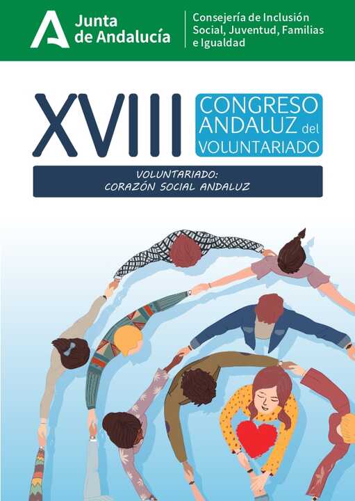 CARTEL XVIII CONGRESO VOLUNTARIADO QUE SE CELEBRA EN LEPE. | J.A.