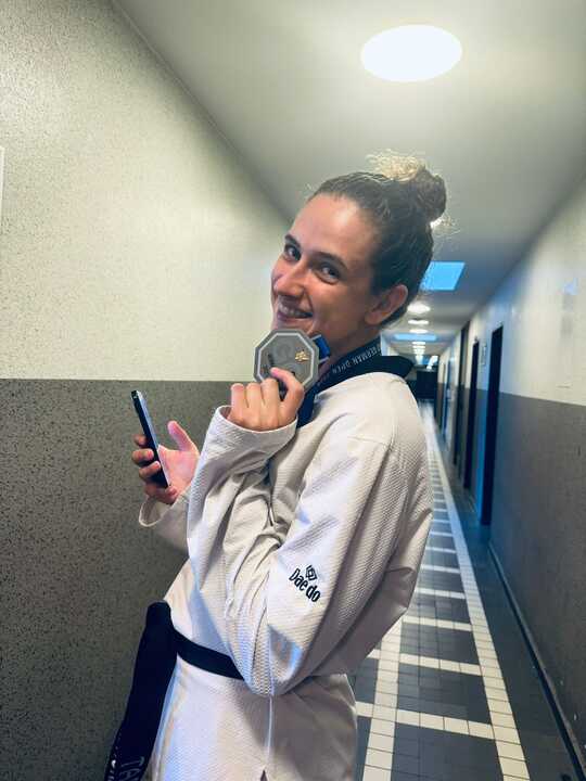 Belén Morán en el Open de Alemania G2.| TAEKWONDO CIUDAD EXPO