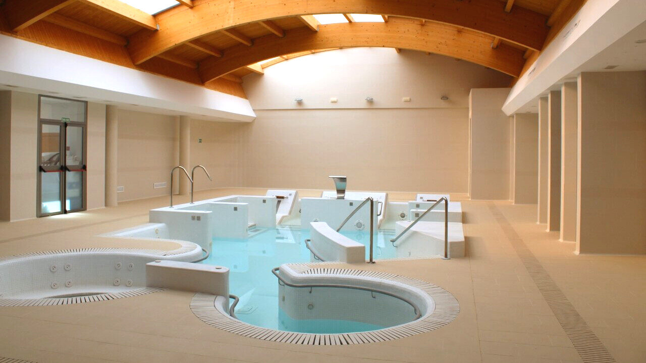 Instalaciones del Hotel Residencial Balneario de Frailes.