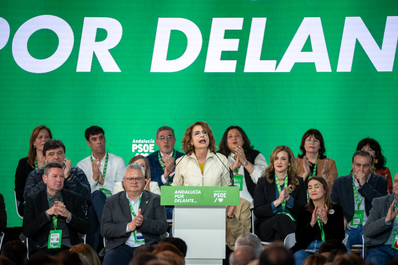 La secretaria general del PSOE-A, María Jesús Montero |