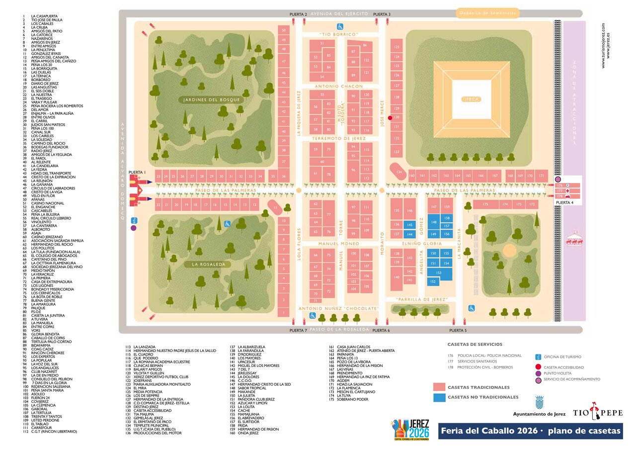 Plano de Feria 2026 provisional