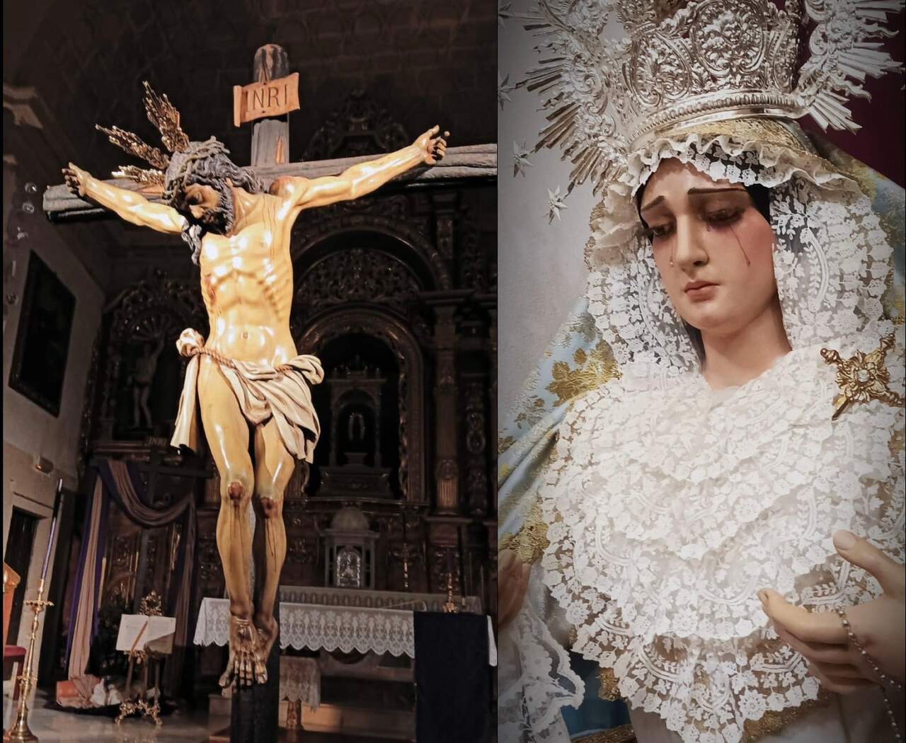 Cristo de la Buena Muerte y Virgen de la Amargura / Hdad. del Stmo. Cristo de la Buena Muerte y Ntra. Sra. de la Amargura.