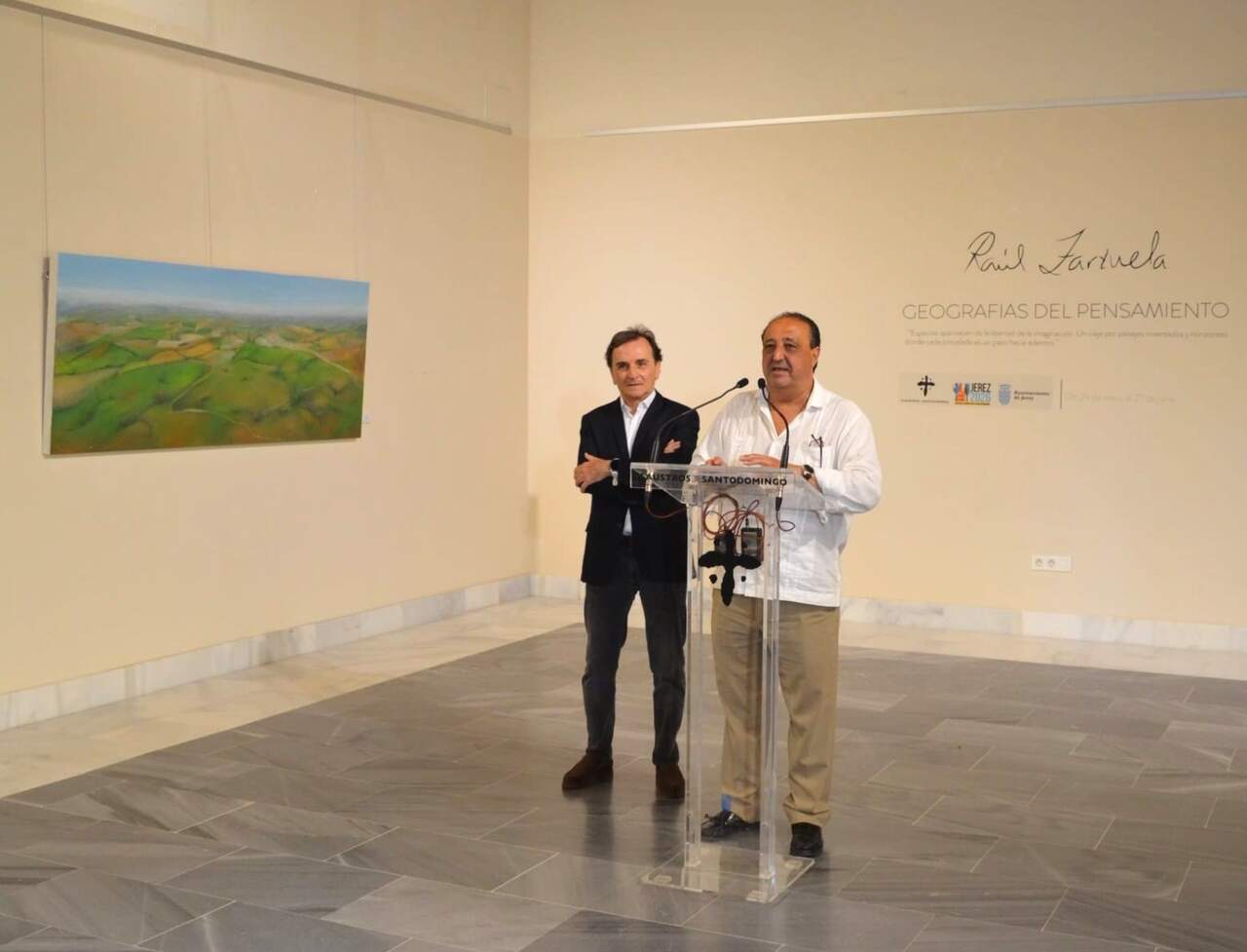 Los Claustros albergan la exposición pictórica Geografías del Pensamiento de Raúl Zarzuela