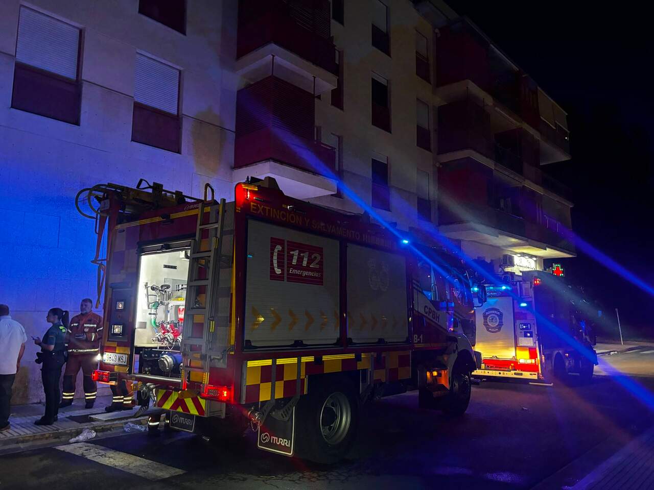 Incendio vivienda Lepe. | Consorcio Provincial Bomberos Huelva.
